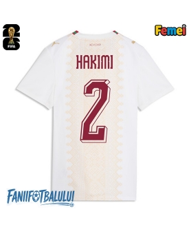 Maroc Achraf Hakimi #2 Echipament de Fotbal Replică Mondial 2026 Femei Deplasare Maroc Achraf Hakimi #2 Echipament de Fotbal Replică Mondial 2026 Femei Deplasare
